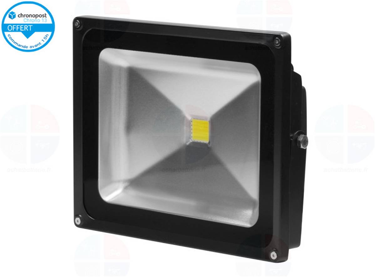 Projecteur Led 50w 4000 lm blc froid