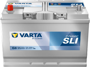 Batterie auto G8 12V 95ah / 830A VARTA Blue dynamic