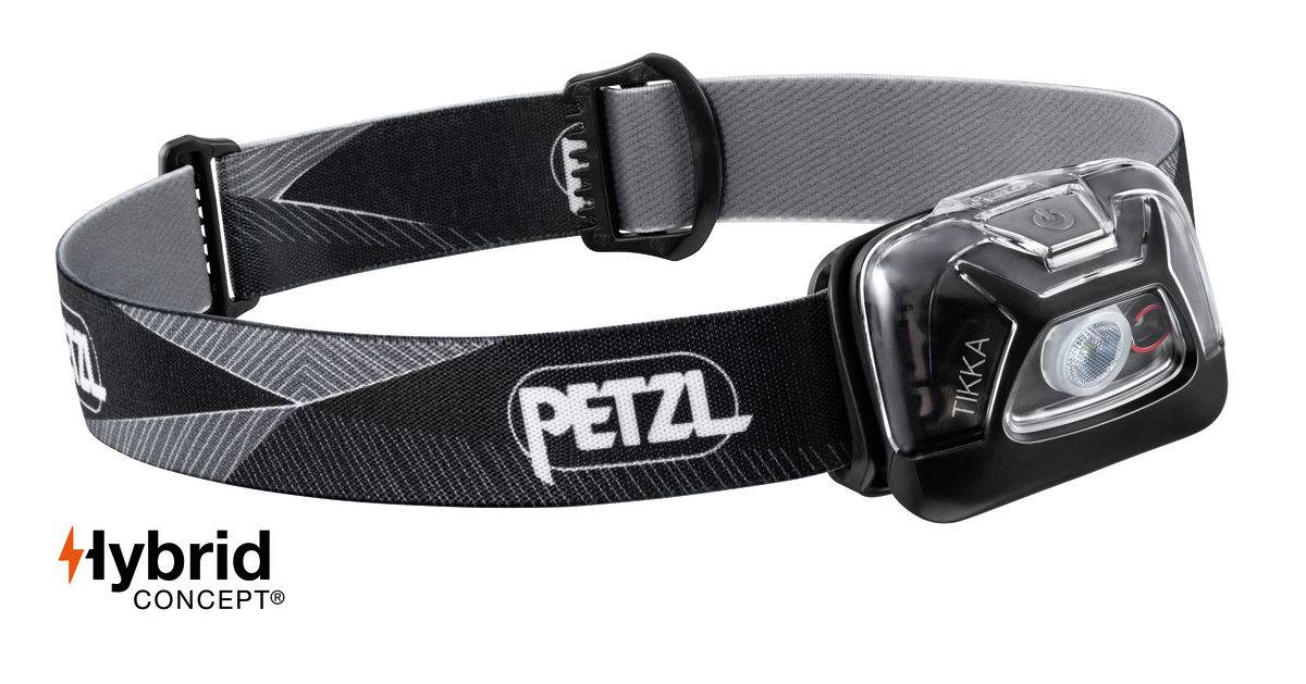 LAMPE FRONTALE PETZL TIKKA JAUNE 350 LUMENS