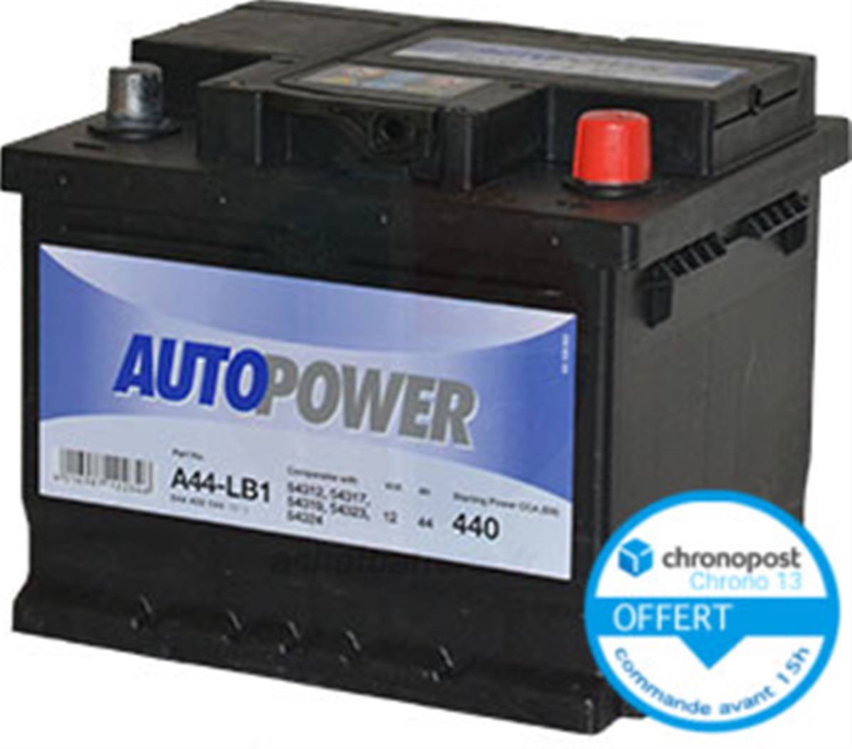 Batterie auto T4/LB1 12V 41ah/360A Varta, batterie de démarrage auto,  voiture, VL