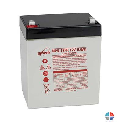 Batterie NP5-12 FR GENESIS 12V 5Ah AGM VRLA