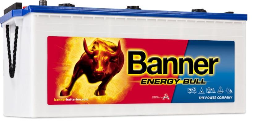 Batterie BANNER Décharge lente 12v 230ah C20 96801 Energy bull