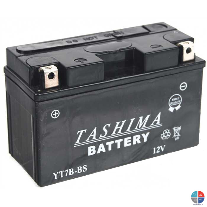 Batterie moto YT7B-BS 12v 6ah 100A TASHIMA AGM