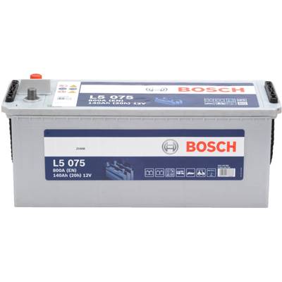 Batterie BOSCH L5075 12V 140Ah/C20 - 154ah/C100 Décharge lente LFD140