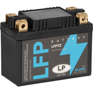 Batterie LFP7Z 12v 2.4 ah 170A LANDPORT Lithium C4 protection