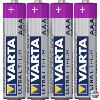 Pile VARTA lithium pro AAA x4 1.5V