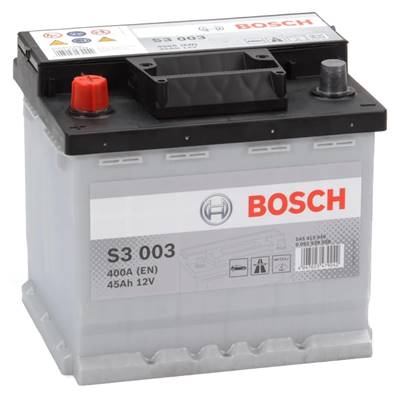 Batterie auto BOSCH S3003 12V 45ah / 400A + à gauche L1 B20