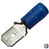 Cosse mâle bleue 6.3mm pour 2.5mm²