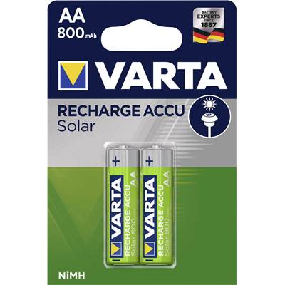 Piles Rechargeables / Accus - HR06 / AA VARTA 1.2V 800mah (x2) Nimh