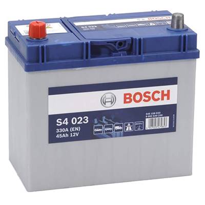 Batterie auto S4023 12V 45ah / 330A BOSCH + à gauche, bornes classiques B34