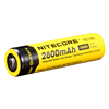 Accus LI-ON 2600mAh NITECORE 18650 NL186