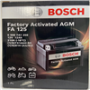 Batterie moto BOSCH FA125 12V 12ah 210A AGM YB14-A2/B2 YTX14AH-BS