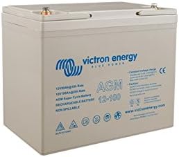 Batterie 12v 100Ah C20 Victron AGM Super Cycle Décharge lente BAT412110081