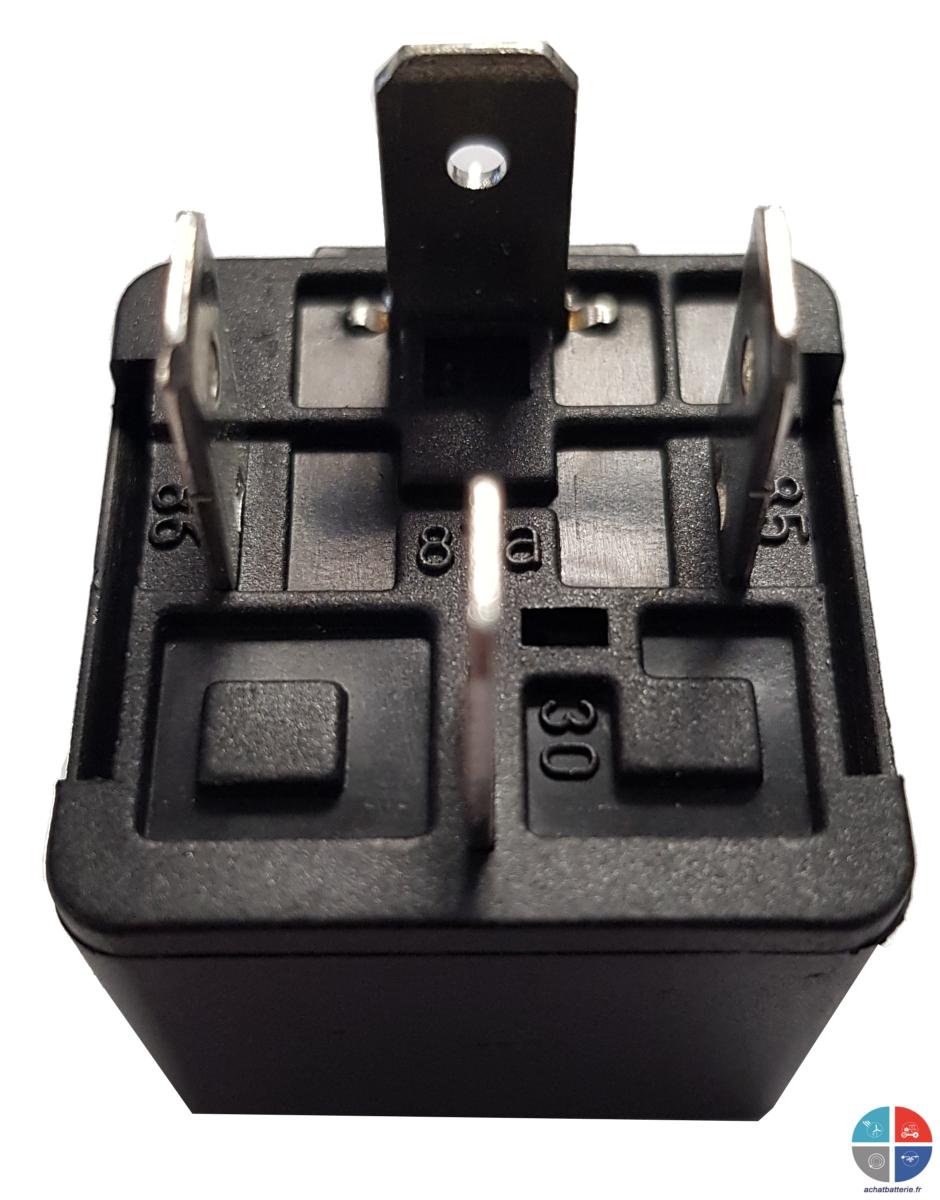Mini Relais 12v 40A 4 broches avec diode