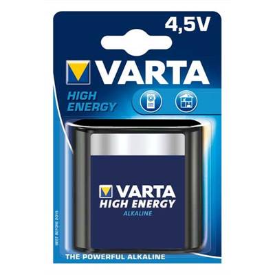 Pile 3LR12 VARTA HIGH ENERGY 4.5V Alcaline