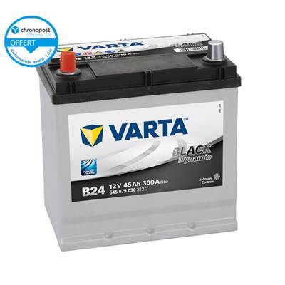 Batterie auto B24 12V 45ah/300A VARTA Black dynamic