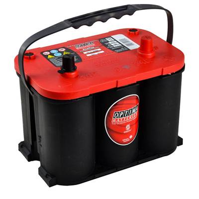 BATTERIE OPTIMA RTR 4.2 12V 50Ah/815A AGM PUR PLOMB Spiralé