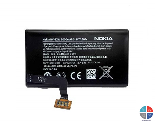 Batterie NOKIA Origine BV-5XW, Lumia 1020