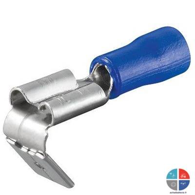 Cosse mâle-femelle bleue 2.5mm²