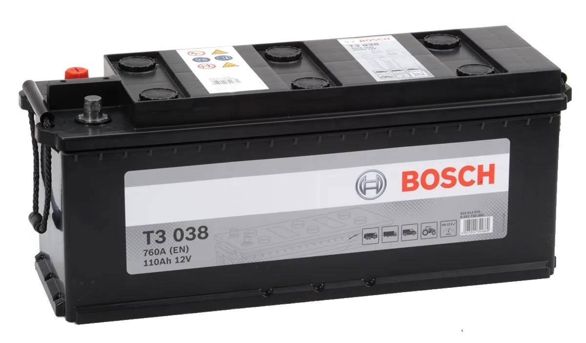 Batterie BOSCH 12V L4034 120ah C100h 105ah C20h décharge lente