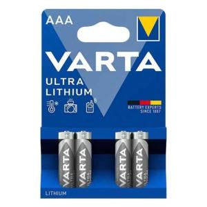 Pile VARTA PRO lithium  AAA x4